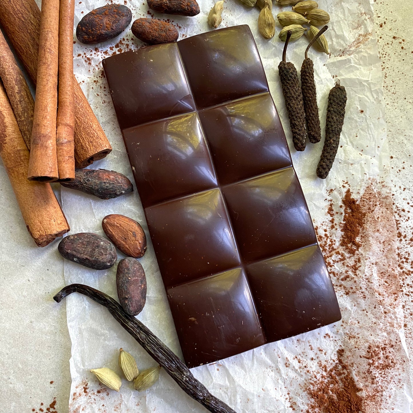 1741 Dark Chocolate Bar (80g)