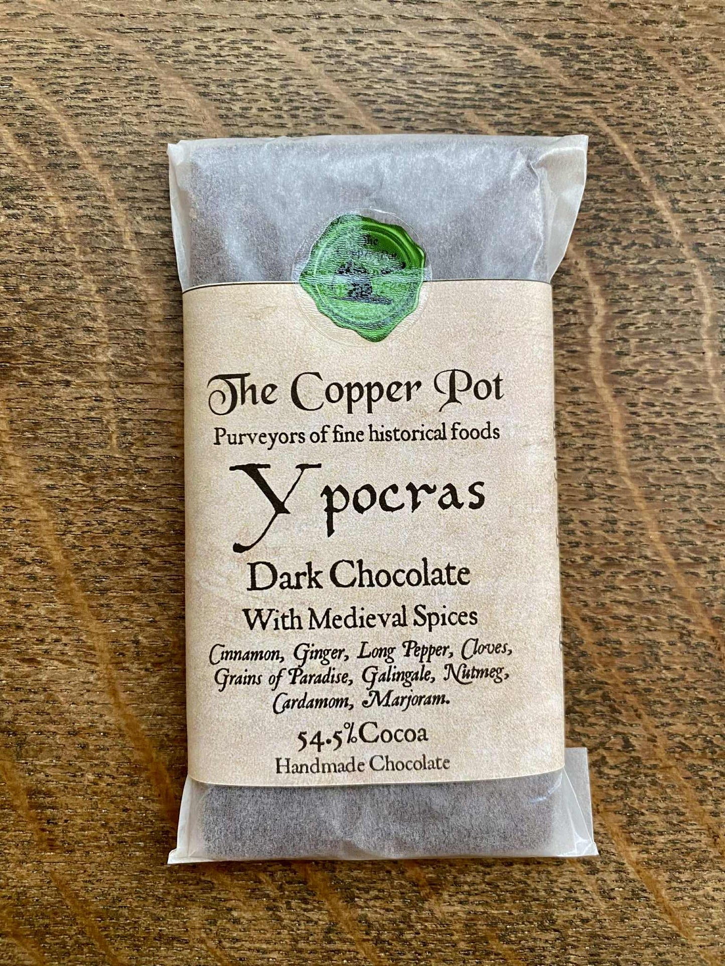 Ypocras Dark Chocolate Bar