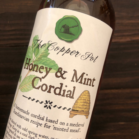 Honey & Mint Cordial Bottle