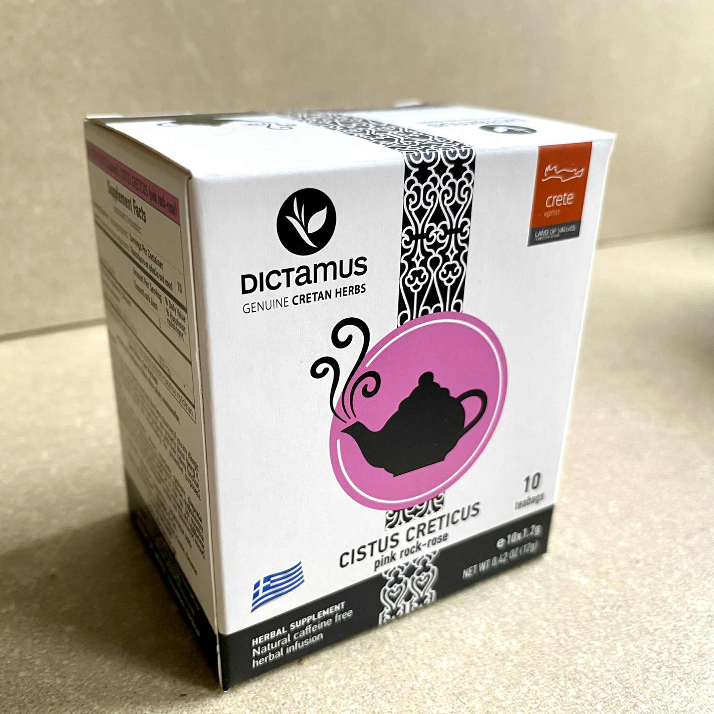 Cistus Cretics or Cretan Rockrose Tea