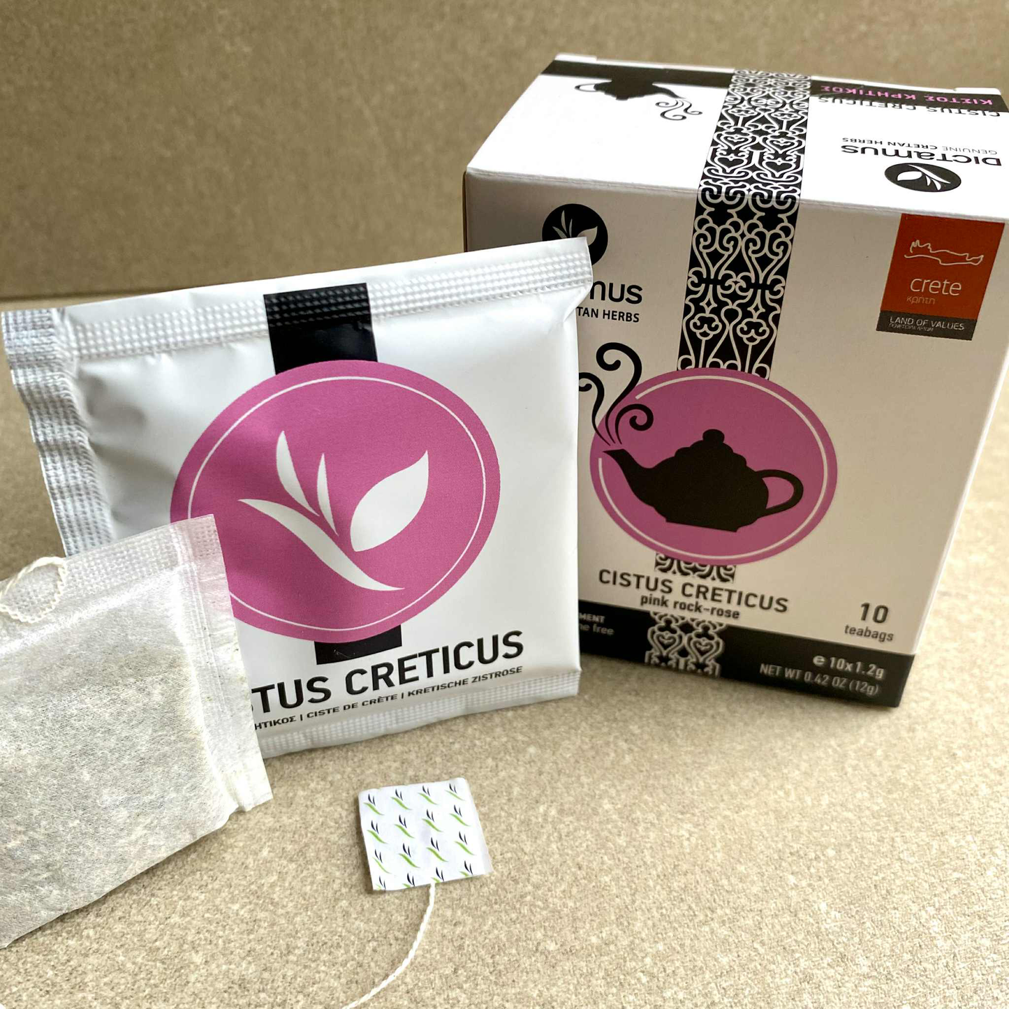 Cistus Cretics or Cretan Rockrose Tea