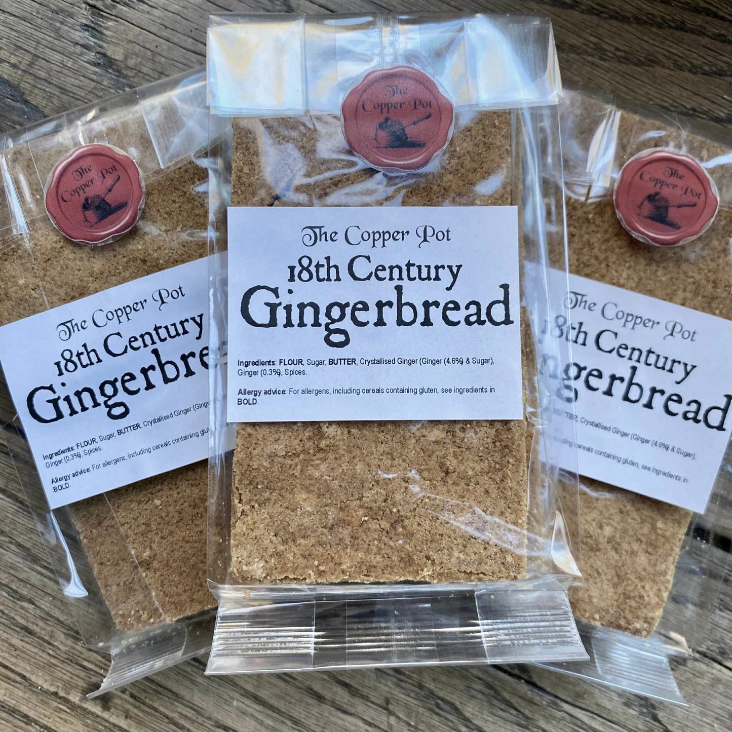 18th Century Gingerbread (12 biscuits)